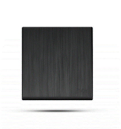 مفتاح مفرد بيانو اسود خشبي TV.ON