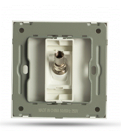 فيش دش بيانو ابيض خشبي TV.ON