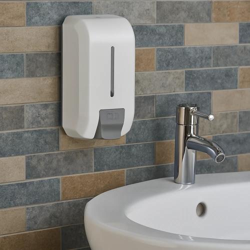 صبانة يدوي ضغاط كبير لون ابيض