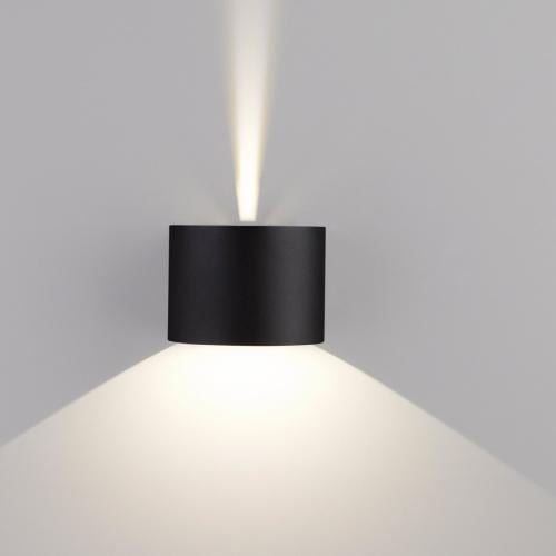 انارة جدارية خارجي دائري قابل للتحريك اسود 6W اضاء...