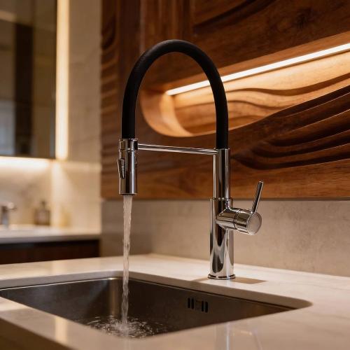 خلاط مطبخ سحاب فضي