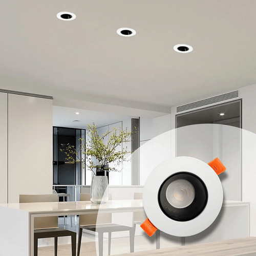 كشاف سبوت لايت مانع للتوهج يدعم الدايمر لون الانار...