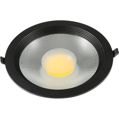 كشاف سبوت لايت اسود لون الانارة ابيض 20 سم 30 واط