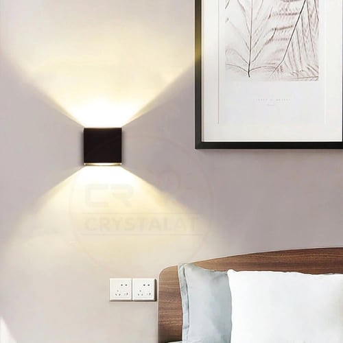 انارة خارجية جدارية اضاءة ديكورية 3W اصفر 3000K