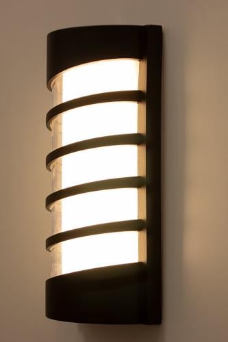 اضاءة جدارية خارجية مودرن شبك مائل 10W اضاءة اصفر...