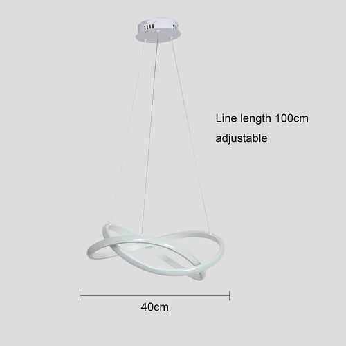 علاقي مودرن ابيض لون الانارة 3 اضاءات 60 واط