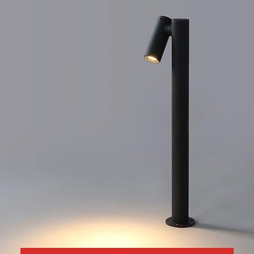 انارة عمود حديقة خارجي 90سم موجهة لمبة واحدة