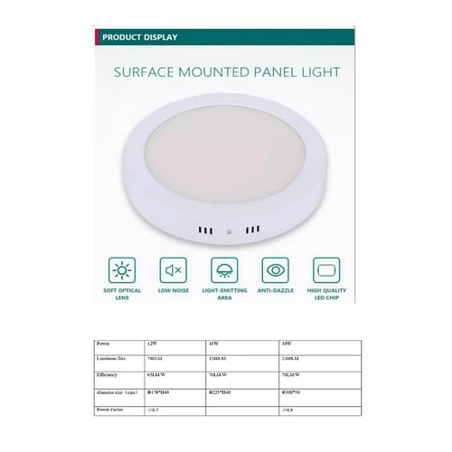 كشاف لطش ليد بنل اسود لون الانارة شمسي كريمي 30 سم...