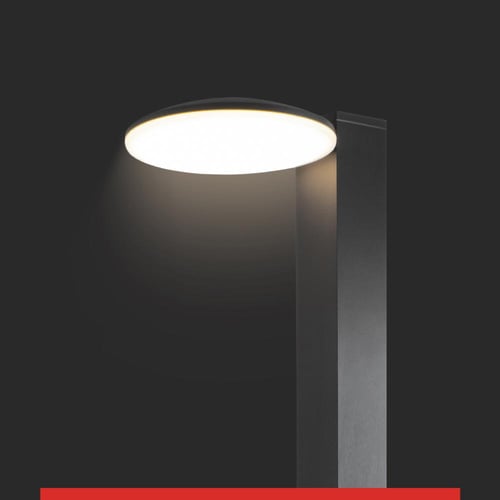 انارة حدائق عمودية ذات اضاءة منتشرة موجهه للاسفل ب...