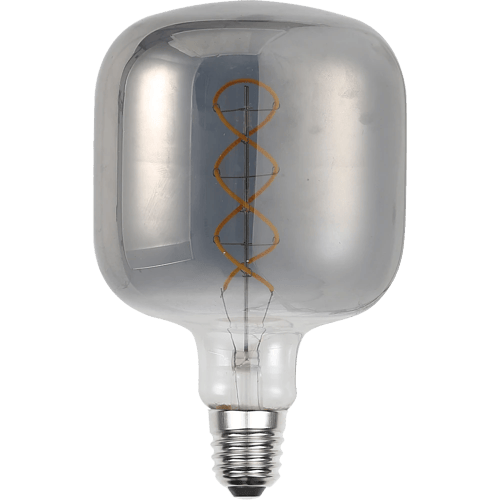 لمبة ديكورية مودرن رمادي مع لون الانارة اصفر 5 واط