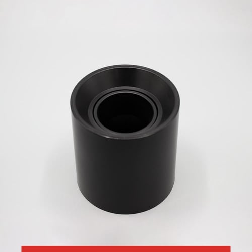 لمبة سقف سلندر دائري اسود ضد التوهج شامل اللمبة