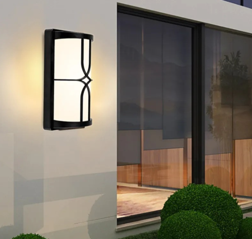 انارة جدارية خارجية اضاءة منتشرة 24W انارة اصفر 30...