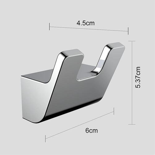 علاقة ملابس مجوز مربع زنك كروم