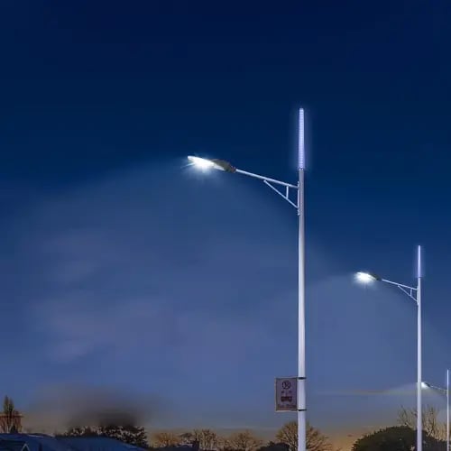 أنبوب الإنارة الديكوري LED للأعمدة الخارجية لون ال...