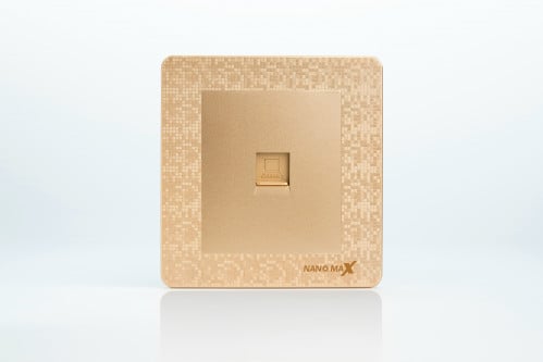 فيش كمبيوتر ذهبي كاروهات