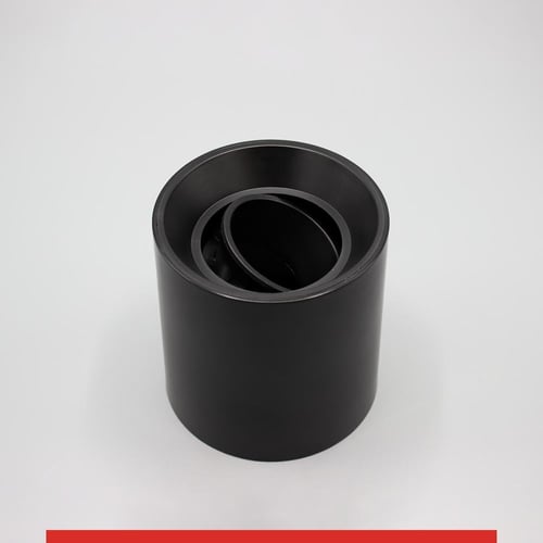 لمبة سقف سلندر دائري اسود ضد التوهج شامل اللمبة