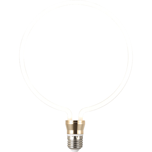 لمبة ديكورية لون الانارة أصفر 7 واط مدور E27