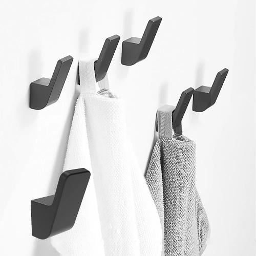 علاقة ملابس مفرد مربع زنك اسود