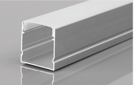 انارة قنوات الومنيوم مجرى داخلي بطول 2 متر لانارة...