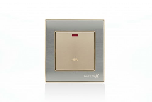 مفتاح مكيف 45 امبير استيل