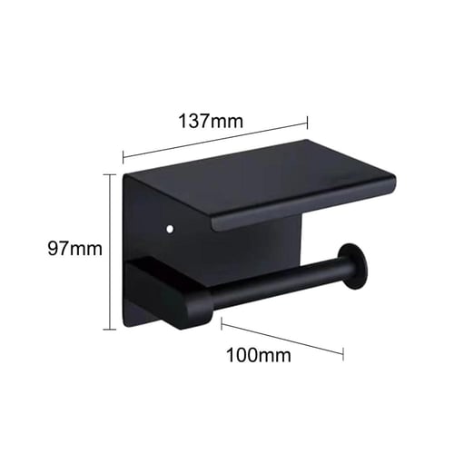 وراقة مناديل مربع ستانلس ستيل 201 اسود