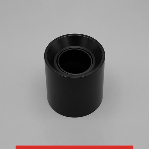 لمبة سقف سلندر دائري اسود ضد التوهج شامل اللمبة