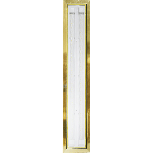 كشاف قاعدة جرم ذهبي مع لون الانارة 3اضاءات 75 واط