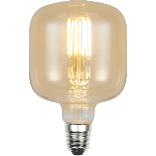 لمبة ديكورية مودرن زجاج ذهبي قطر 18 سم لون الانارة...