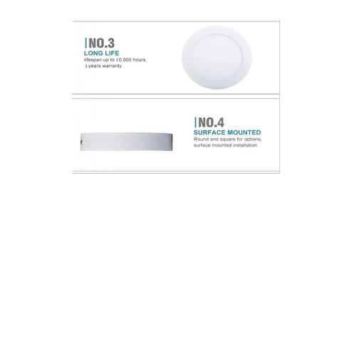 كشاف لطش ليد بنل لون الانارة 3 اضاءات متغيرة ( كري...