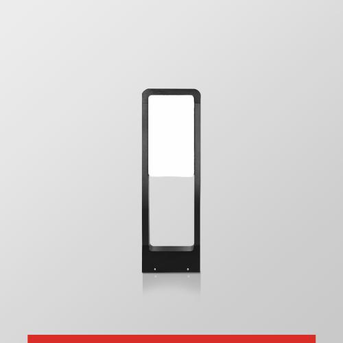 انارة حدائق عمود مربع اضاءة منتشرة بطول 60سم