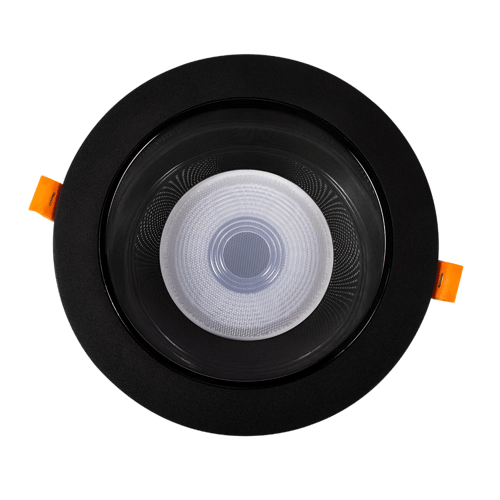 كشاف سبوت لايت مانع للتوهج اسود لون الانارة ابيض 6...