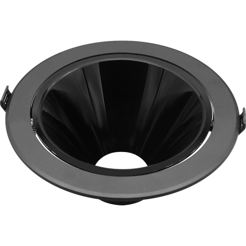 اطار مانع توهج مفرد دائري متحرك 14سم اطار اسود بعا...