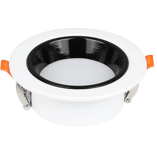 كشاف دفن مثلج مانع للتوهج لون الانارة ابيض 10 سم 1...