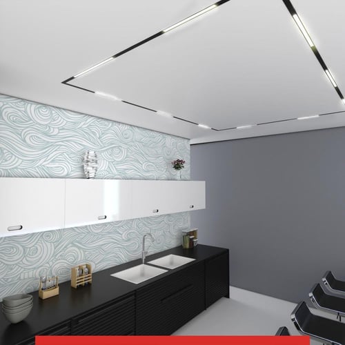 انارة مسار مغناطيسي اضاءة خطية ضد التوهج 60 سم