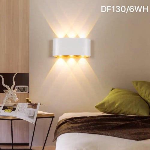 ابليك خارجي 6 لمبه (ابيض)