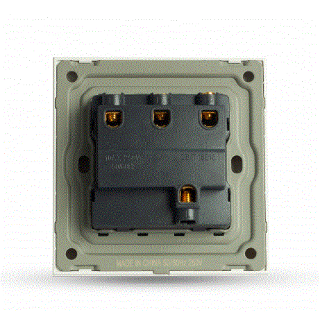 مفتاح ثلاثي بيانو ابيض خشبي TV.ON