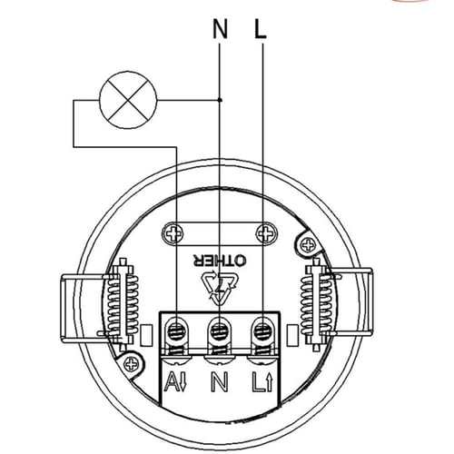حساس حركة سقف 7سم