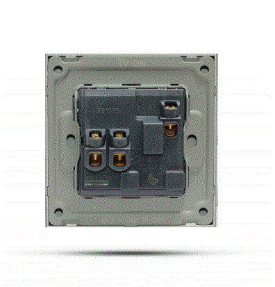 مفتاح مجوز بيانو اسود خشبي TV.ON