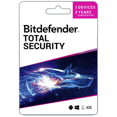 بيتديفيندير توتال سيكيوريتي جهاز واحد لمدة سنتين