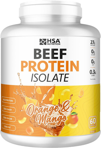 Hsa nutrition iso beef orange&mango
