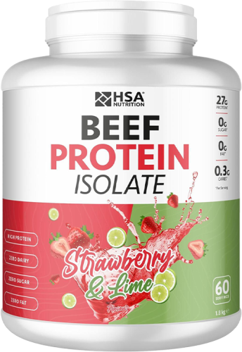 Hsa nutrition iso beef strawberry& lime