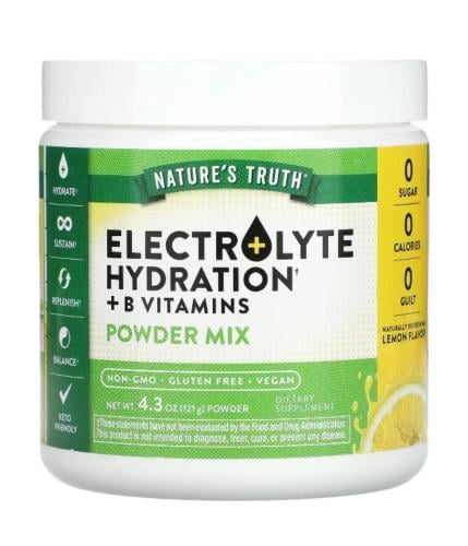 Nature's Truth Electrolytes Powder + 10-31 B Vitam...