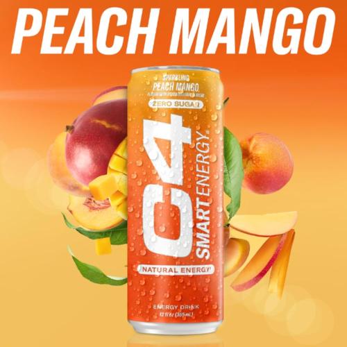 C4 drink peach mango