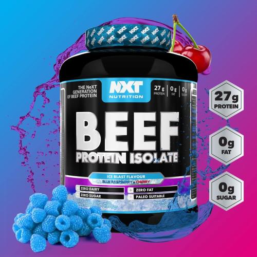 Nxt beef iso protein ice blast flavor