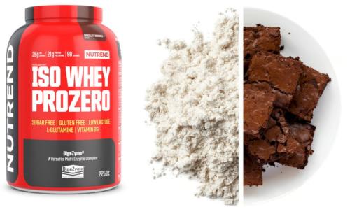 Nutrend Iso Whey Prozero 2250 g, 100% Whey-Isolat...
