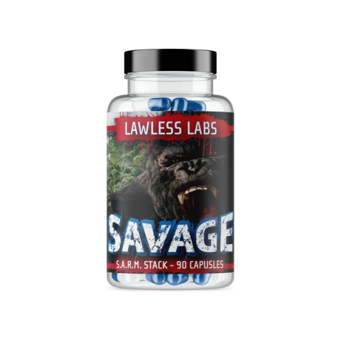 Lawless Labs SAVAGE – SARM Stack | 90 كبسولة