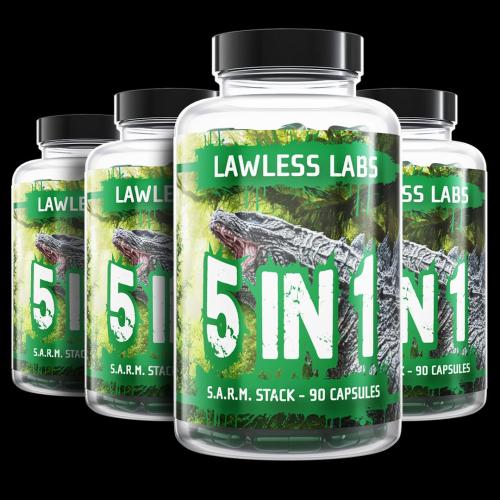 Lawless Labs 5 IN 1 – SARM Stack | 90