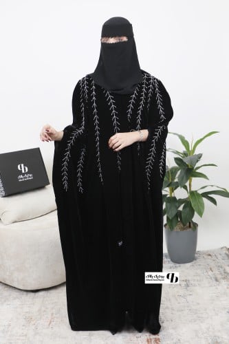 عباية قطري مخمل شك BB055