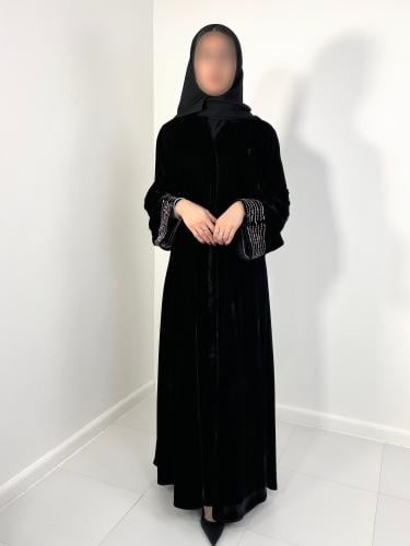 عباية شتوية نص كلوش BB642
