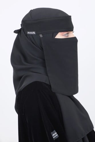 نقاب بمغاط قصير بمقوى وبدون. حجم وسط مريح وعملي BB...